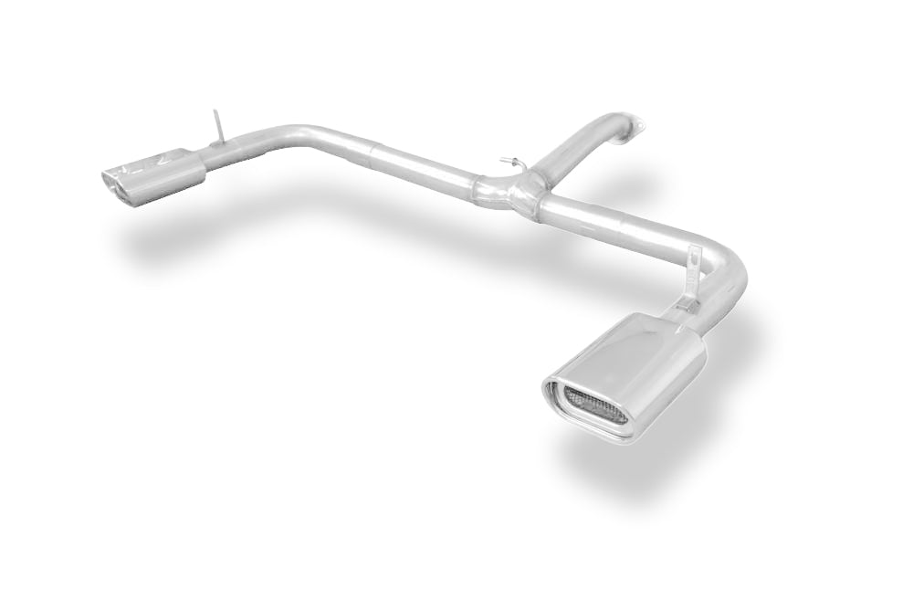 Fox passend fürToyota RAV 4 III Endrohrsystem rechts/links passend auf original Mittelschalldämpfer - 135x80 Typ 53 rechts/links