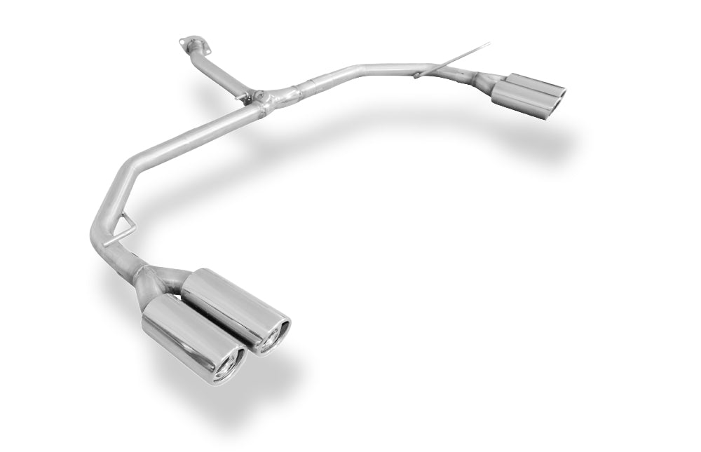 Fox passend fürToyota RAV 4 IV Endrohrsystem rechts/links passend auf original Mittelschalldämpfer - 2x80 Typ 17 rechts/links