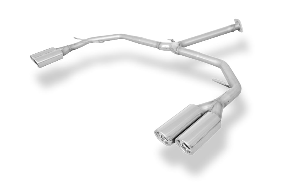 Fox passend für Toyota RAV 4 IV Endrohrsystem rechts/links passend auf original Mittelschalldämpfer - 2x80 Typ 17 rechts/links