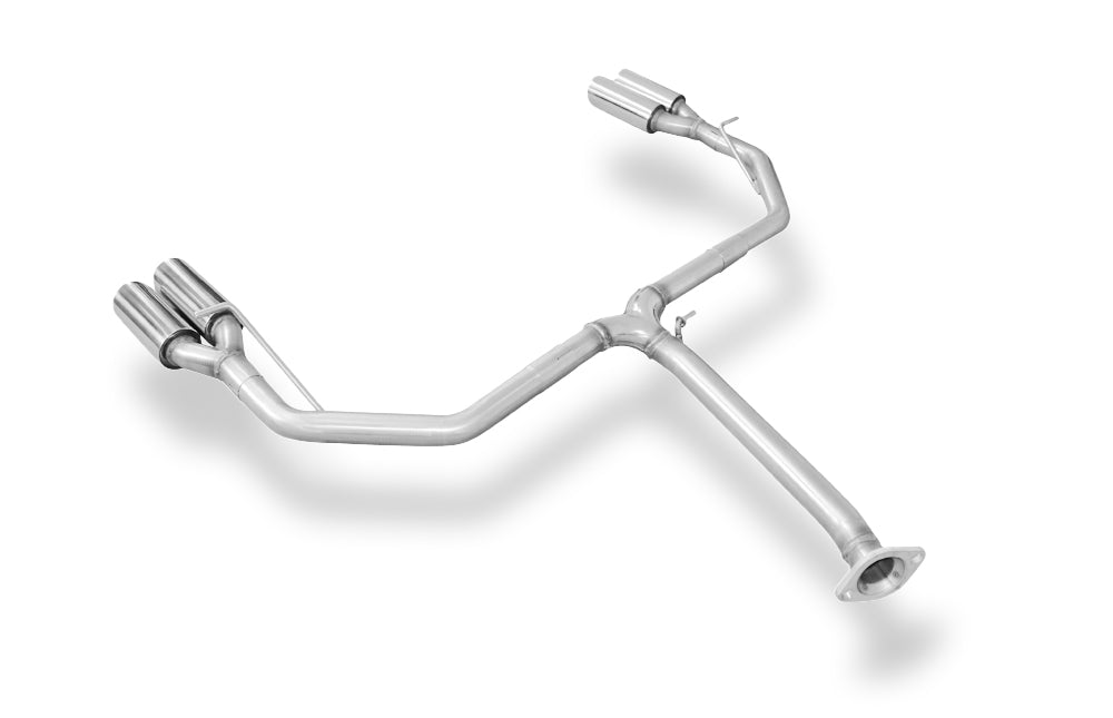 Fox passend fürToyota RAV 4 IV Endrohrsystem rechts/links passend auf FOX-Mittelschalldämpfer - 2x80 Typ 17 rechts/links