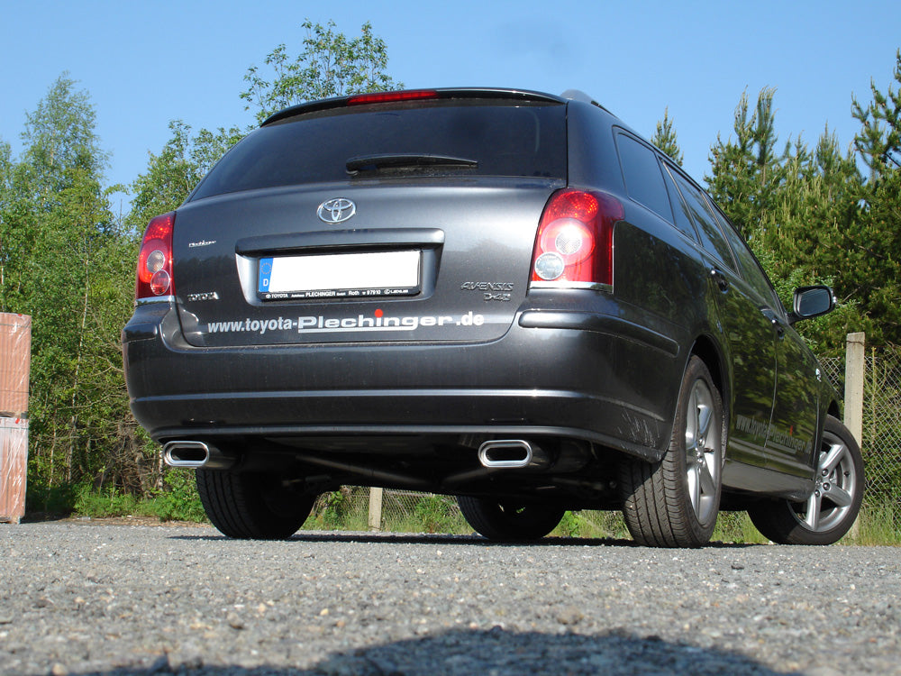 Fox passend fürToyota Avensis T25 Diesel - Combi Endschalldämpfer rechts/links - 160x80 Typ 53 rechts/links