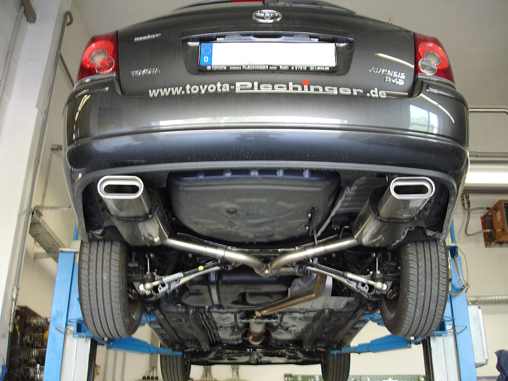 Fox passend fürToyota Avensis T25 Diesel - Combi Endschalldämpfer rechts/links - 160x80 Typ 53 rechts/links