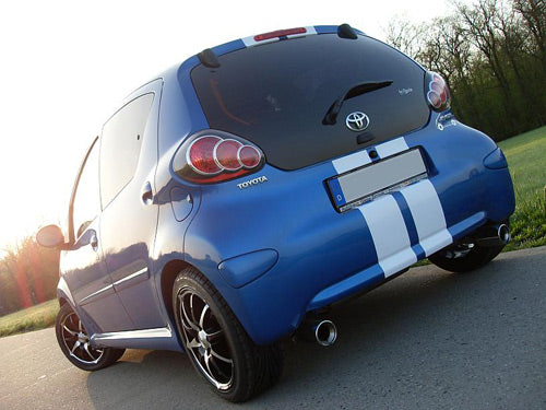 Fox passend fürCitroenC1/ Toyota Aygo Endschalldämpfer Ausgang rechts/links - 1x90 Typ 13 rechts/links