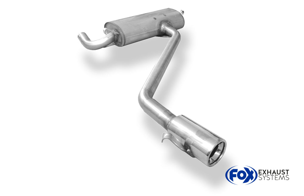 Fox passend fürTrabant 1.1 Limo & Kombi Endschalldämpfer - 1x80 Typ 13