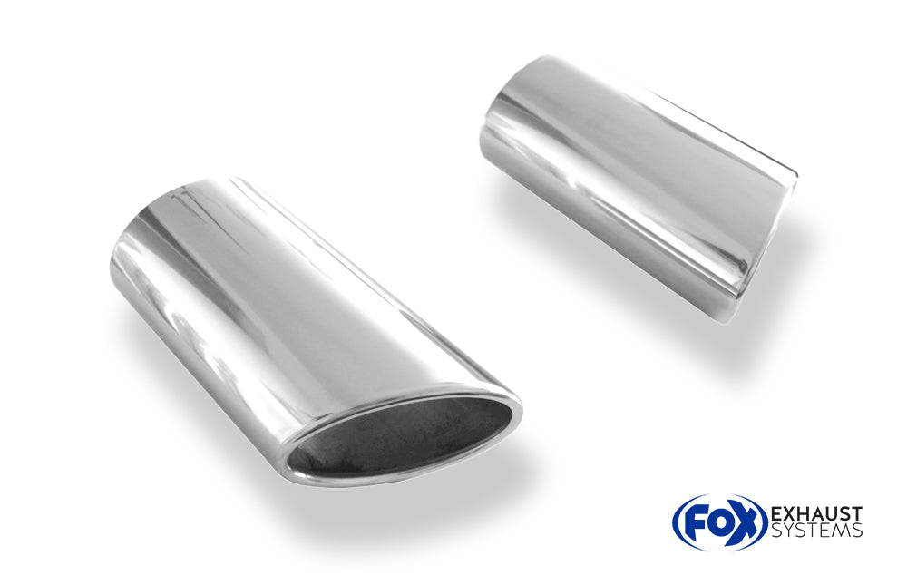 Fox passend fürSeat Leon 5F Cupra Endschalldämpfer Ausgang rechts/links - 160x90 Typ 38 rechts/links