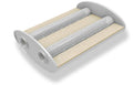 Fox Uni-Schalldämpfer oval zweiflutig - Abwicklung 818 356x160mm, d1Ø 50mm, Länge: 420mm