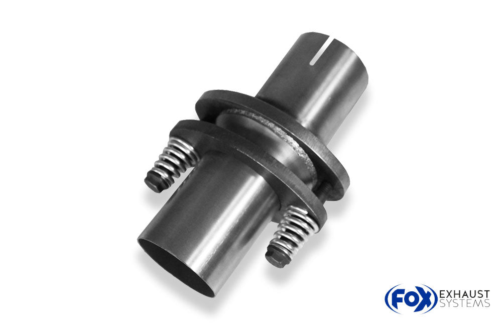 FoxKompensator - d1Ø 55mm  Länge: 230mm d2 variabel (muss angegeben werden!)