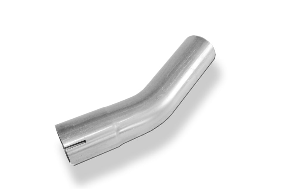 FoxUni-Rohrbogen 30° geweitet - d1Ø 76mm Schenkellänge L1: ca. 115mm - Radius: 114mm