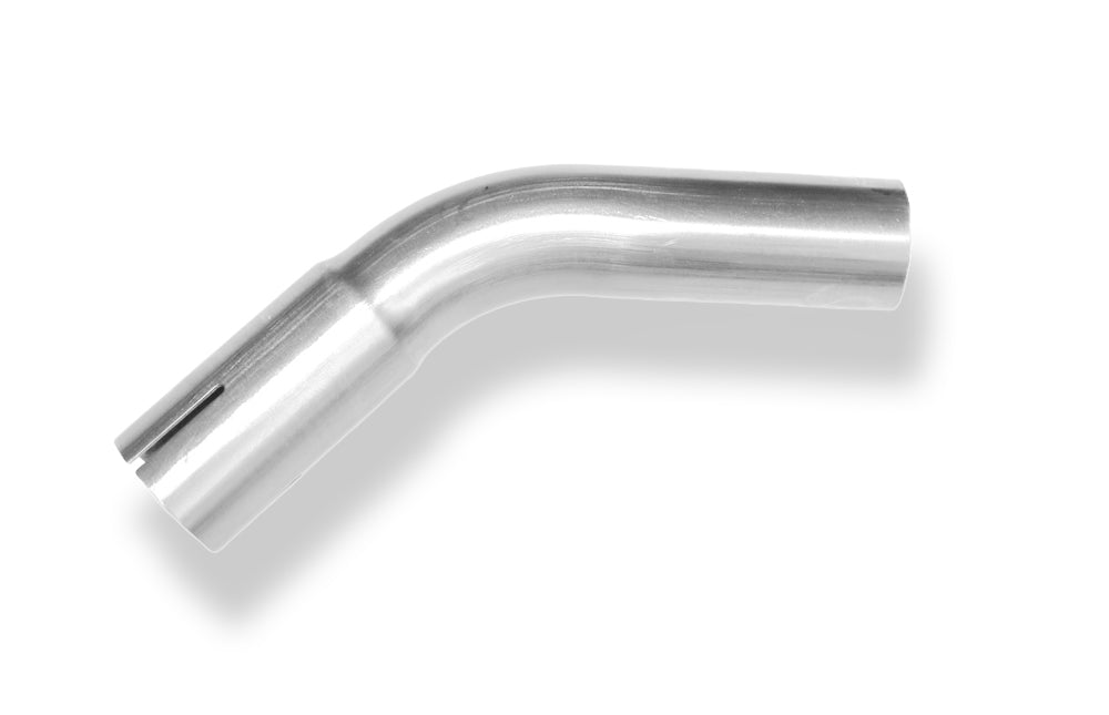 FoxUni-Rohrbogen 45° geweitet - d1Ø 40mm Schenkellänge L1: ca. 95mm - Radius: 75mm