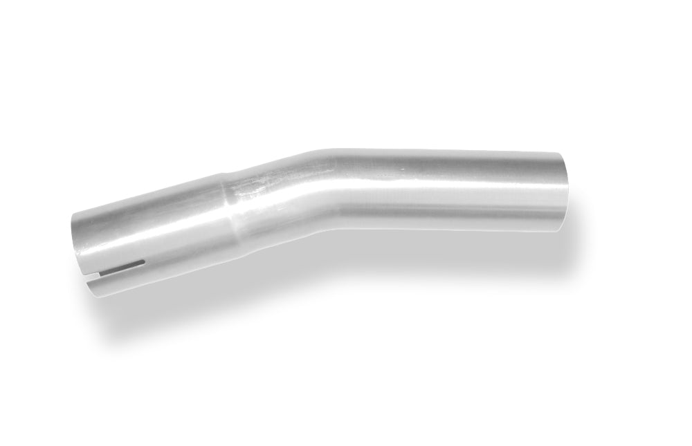 FoxUni-Rohrbogen 15° geweitet - d1Ø 45mm Schenkellänge L1: ca. 75mm - Radius: 54mm