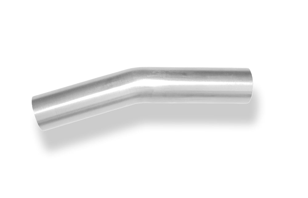 FoxUni-Rohrbogen 15° ungeweitet - d1Ø 45mm Schenkellänge L1: ca. 75mm - Radius: 54mm