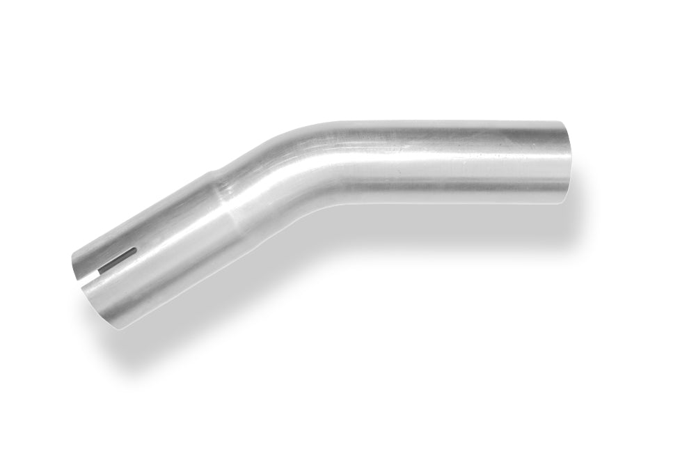 FoxUni-Rohrbogen 30° geweitet - d1Ø 45mm Schenkellänge L1: ca. 75mm - Radius: 54mm