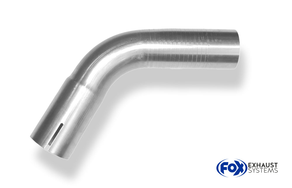 FoxUni-Rohrbogen 60° geweitet - d1Ø 50mm Schenkellänge L1: ca. 110mm - Radius: 66mm