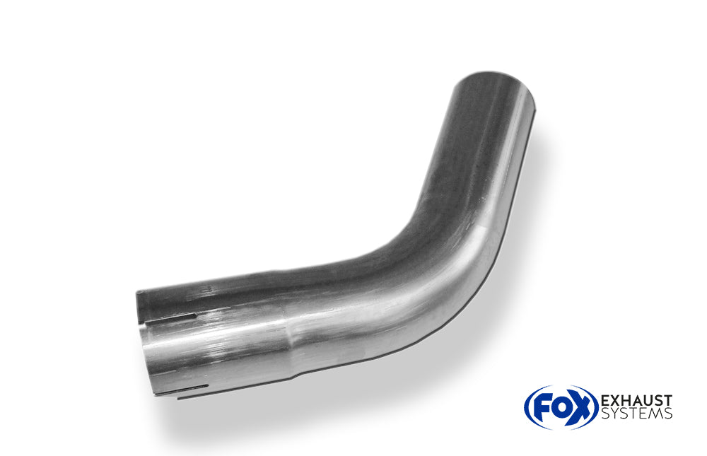FoxUni-Rohrbogen 60° geweitet - d1Ø 88,9mm Schenkellänge L1: ca. 240mm - Radius: 135mm