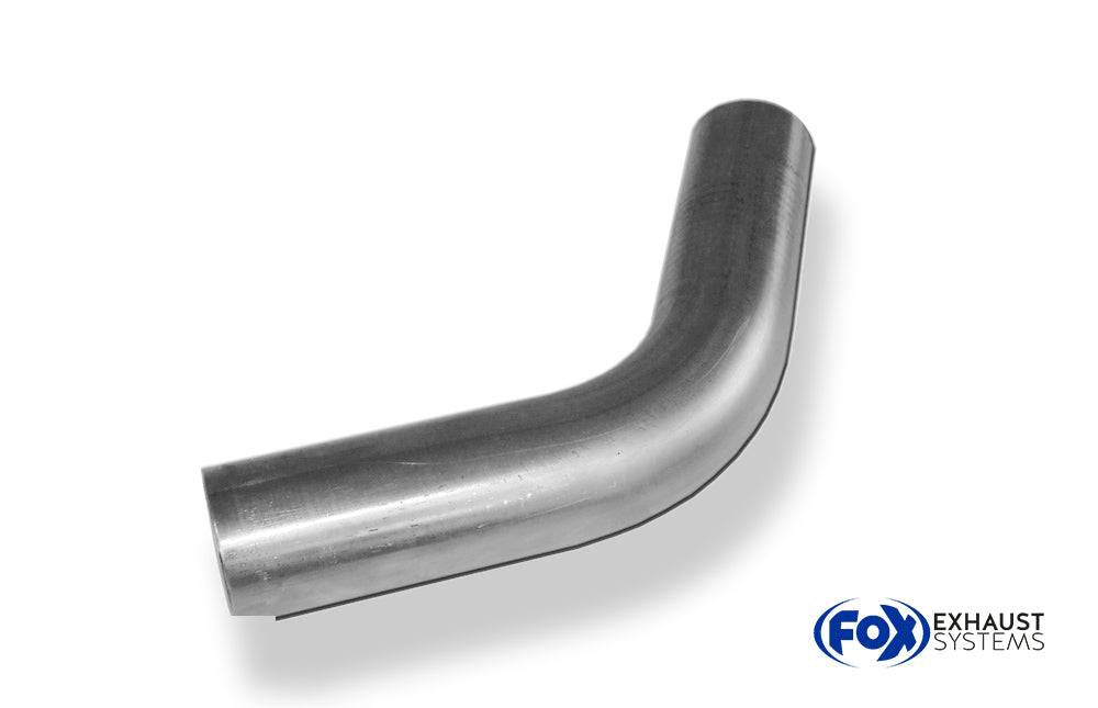 FoxUni-Rohrbogen 60° ungeweitet - d1Ø 76mm Schenkellänge L1: ca. 115mm - Radius: 114mm