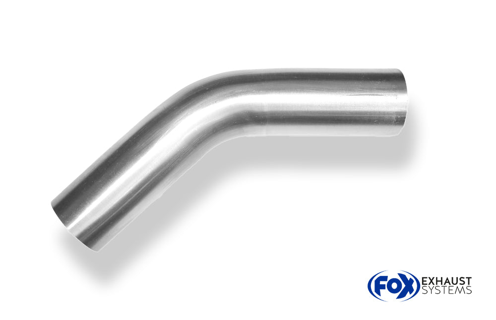 FoxUni-Rohrbogen 30° ungeweitet - d1Ø 63mm Schenkellänge L1: ca. 90mm - Radius: 95mm