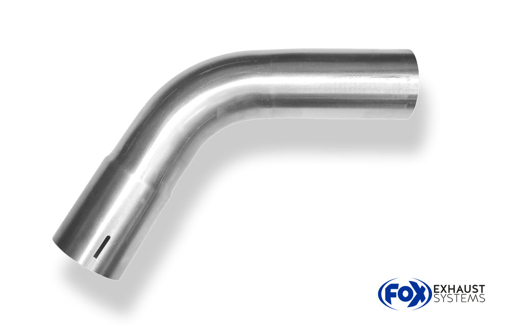 FoxUni-Rohrbogen 60° geweitet - d2Ø 60mm Schenkellänge L1: ca. 125mm - Radius: 100mm