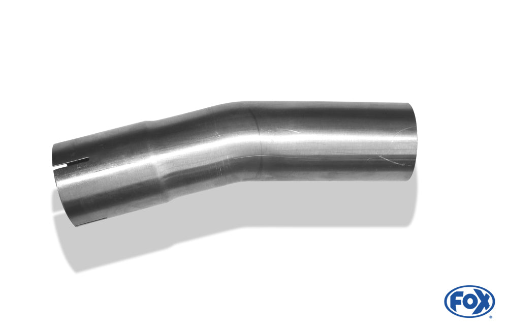 FoxUni-Rohrbogen 15° geweitet - d1Ø 70mm Schenkellänge L1: ca. 110mm - Radius: 105mm