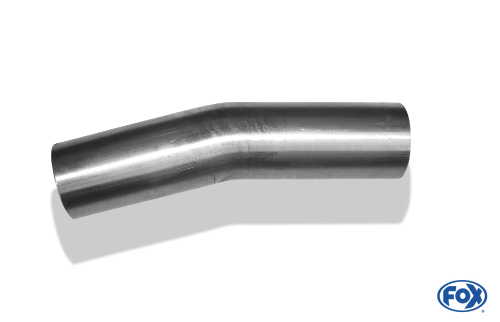 FoxUni-Rohrbogen 15° ungeweitet - d1Ø 70mm Schenkellänge L1: ca. 110mm - Radius: 105mm
