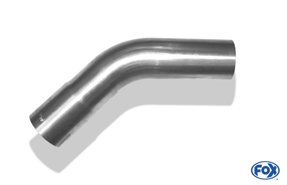 FoxUni-Rohrbogen 45° geweitet - d1Ø 70mm Schenkellänge L1: ca. 110mm - Radius: 105mm
