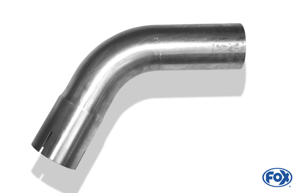 FoxUni-Rohrbogen 60° geweitet - d1Ø 70mm Schenkellänge L1: ca. 110mm - Radius: 105mm