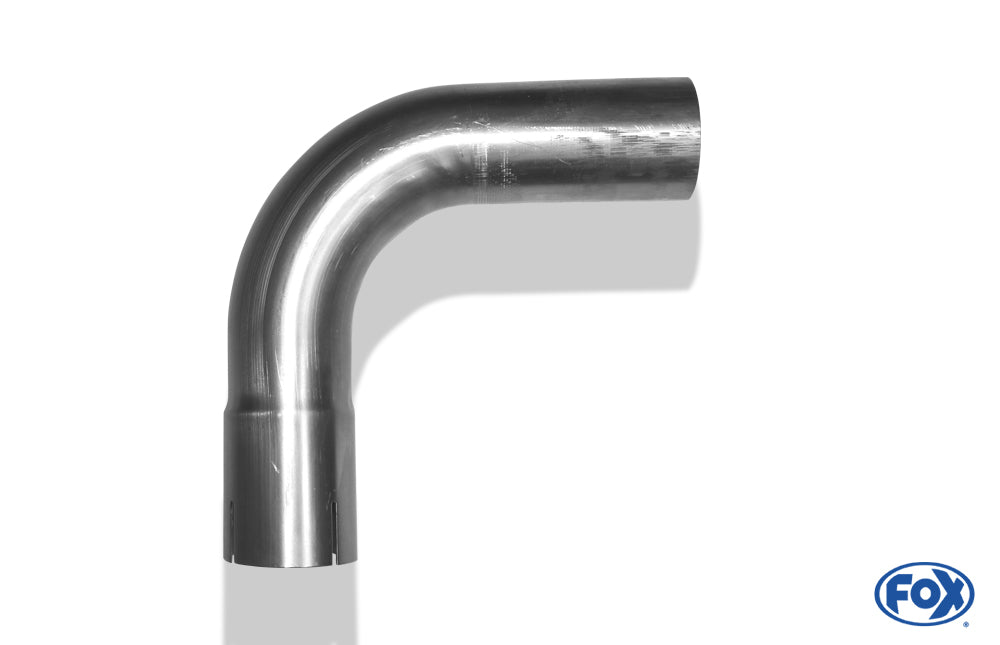FoxUni-Rohrbogen 90° geweitet - d1Ø 70mm Schenkellänge L1: ca. 110mm - Radius: 105mm
