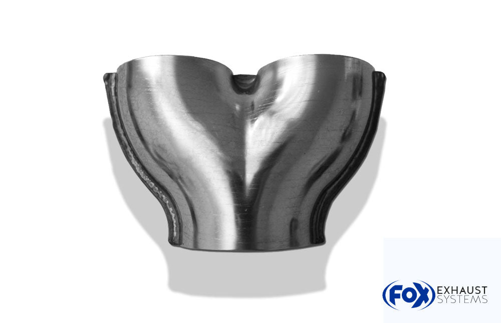 Fox Y-Verbinder 70/63 1x70mm innen auf 2x63mm innen (Höhe: 100mm/ Breite: 150mm)