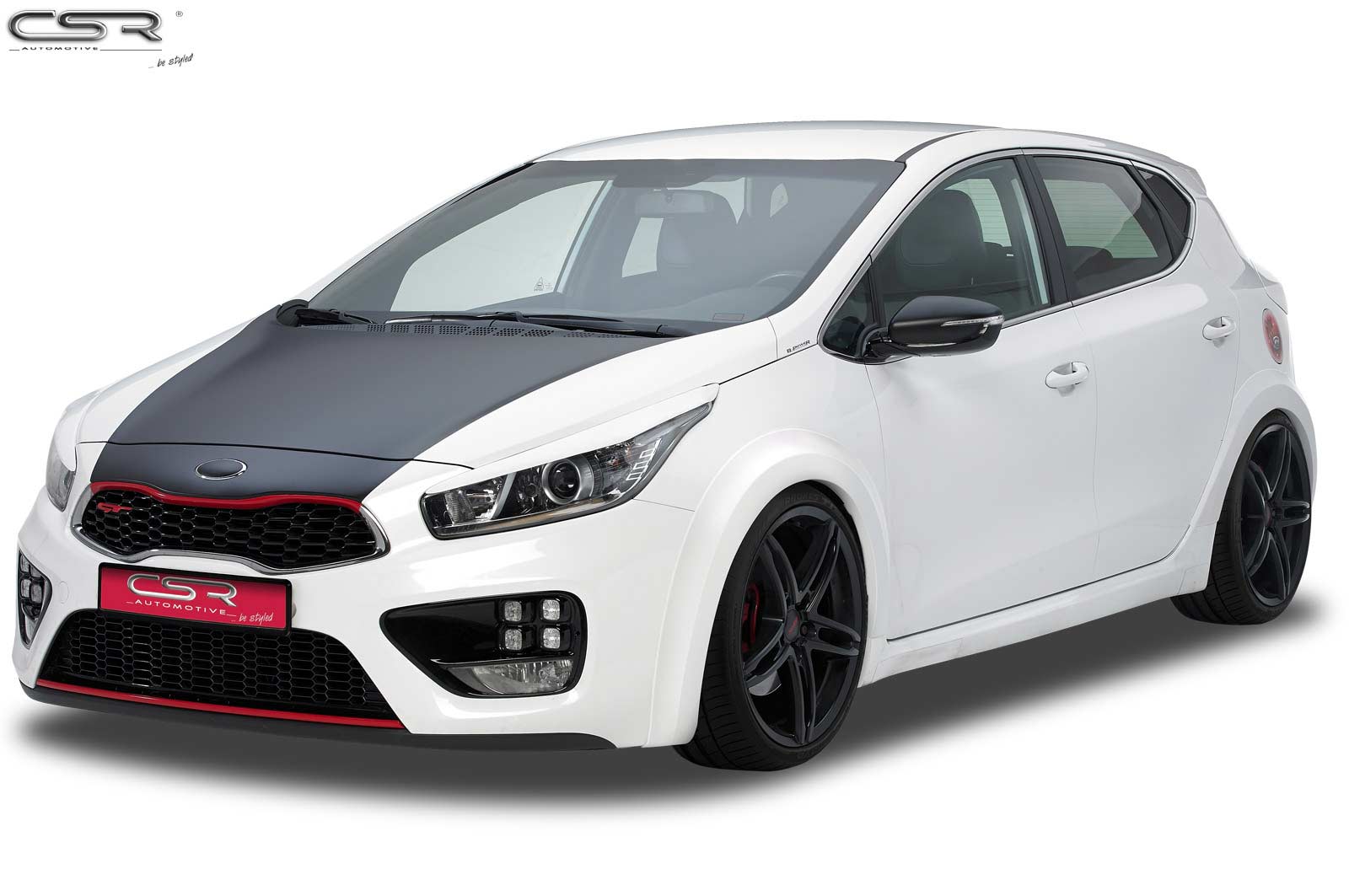 CSR Kotflügelverbreiterung hinten für KIA cee'd  / pro_cee'd (JD) VB013