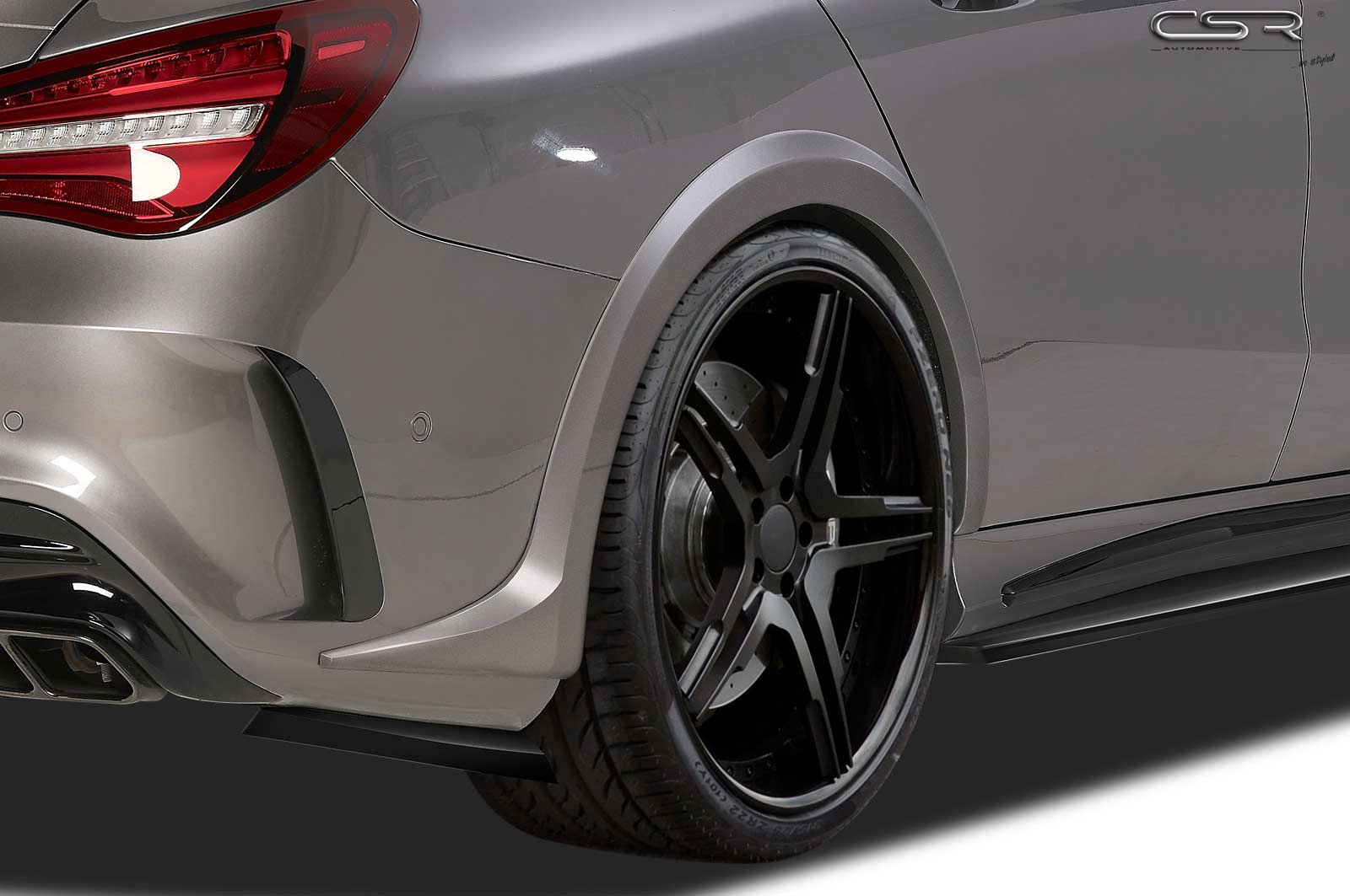 CSR Kotflügelverbreiterung hinten für Mercedes-Benz CLA C117 X117 VB014