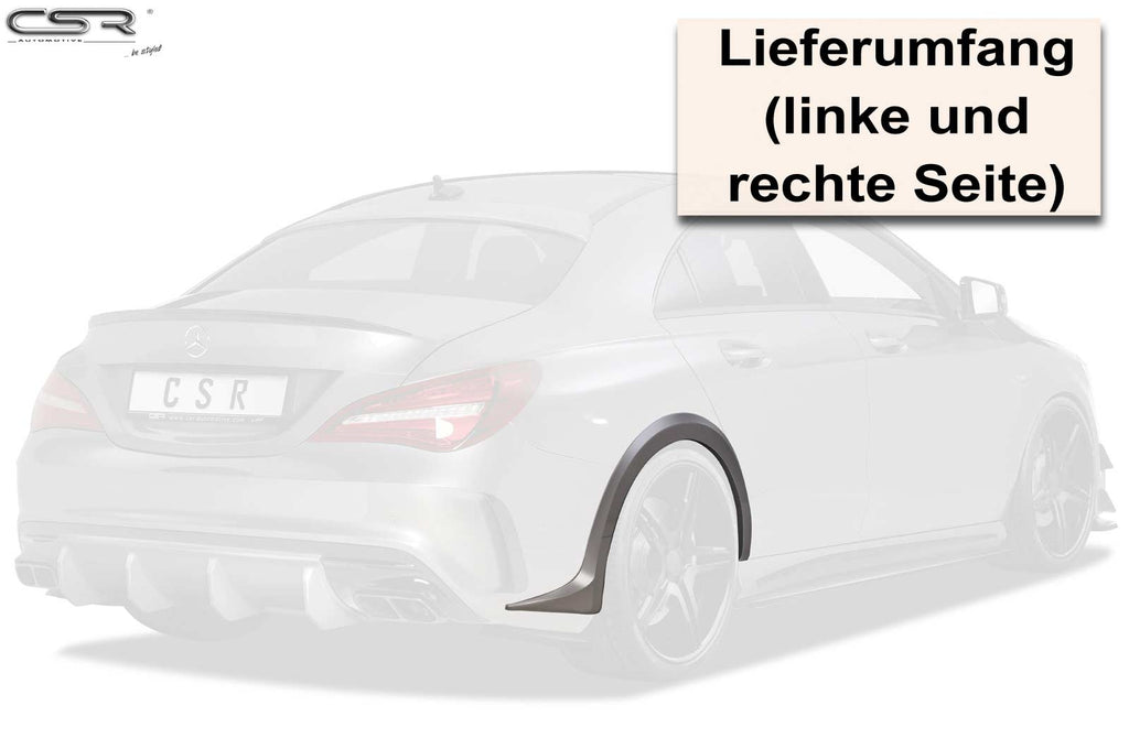 CSR Kotflügelverbreiterung hinten für Mercedes-Benz CLA C117 X117 VB014