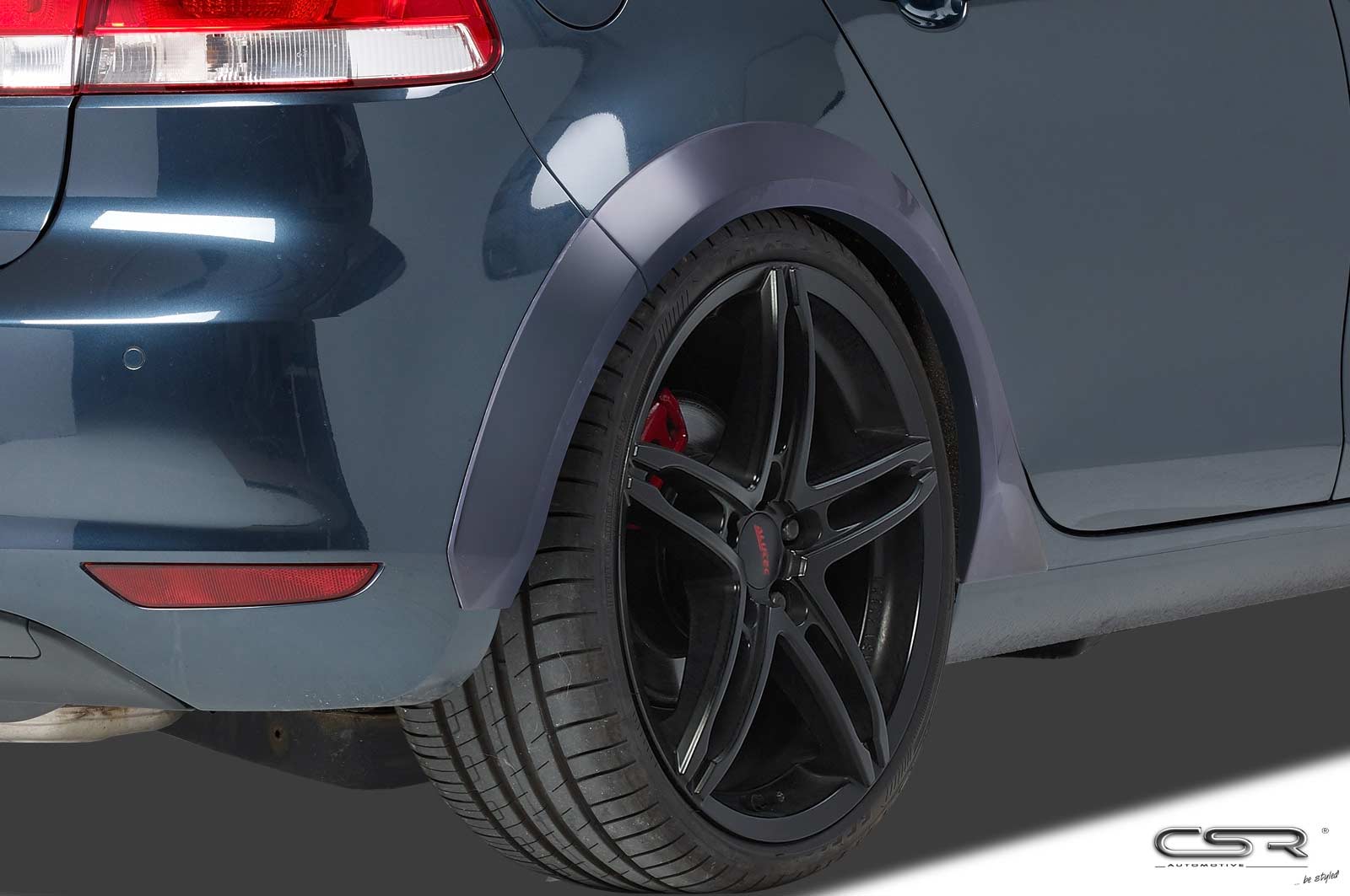 CSR Kotflügelverbreiterung hinten für VW Golf 6 VB016
