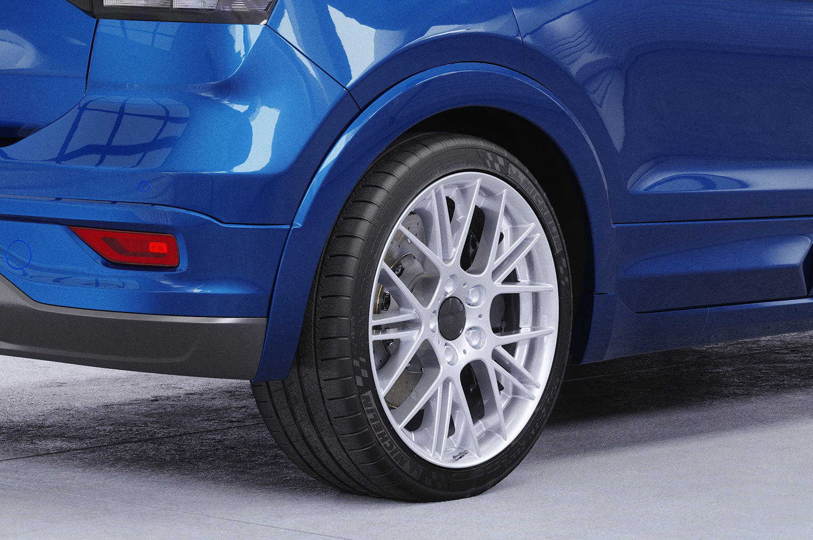 CSR Kotflügelverbreiterung vorne für VW T-Cross C1 VB023