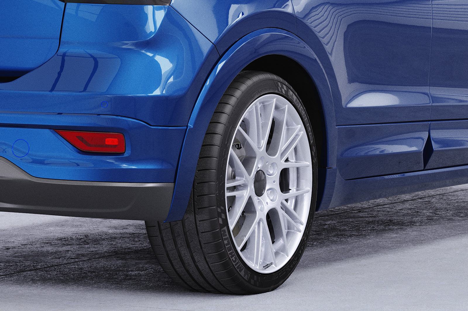 CSR Kotflügelverbreiterung vorne für VW T-Cross C1 VB023