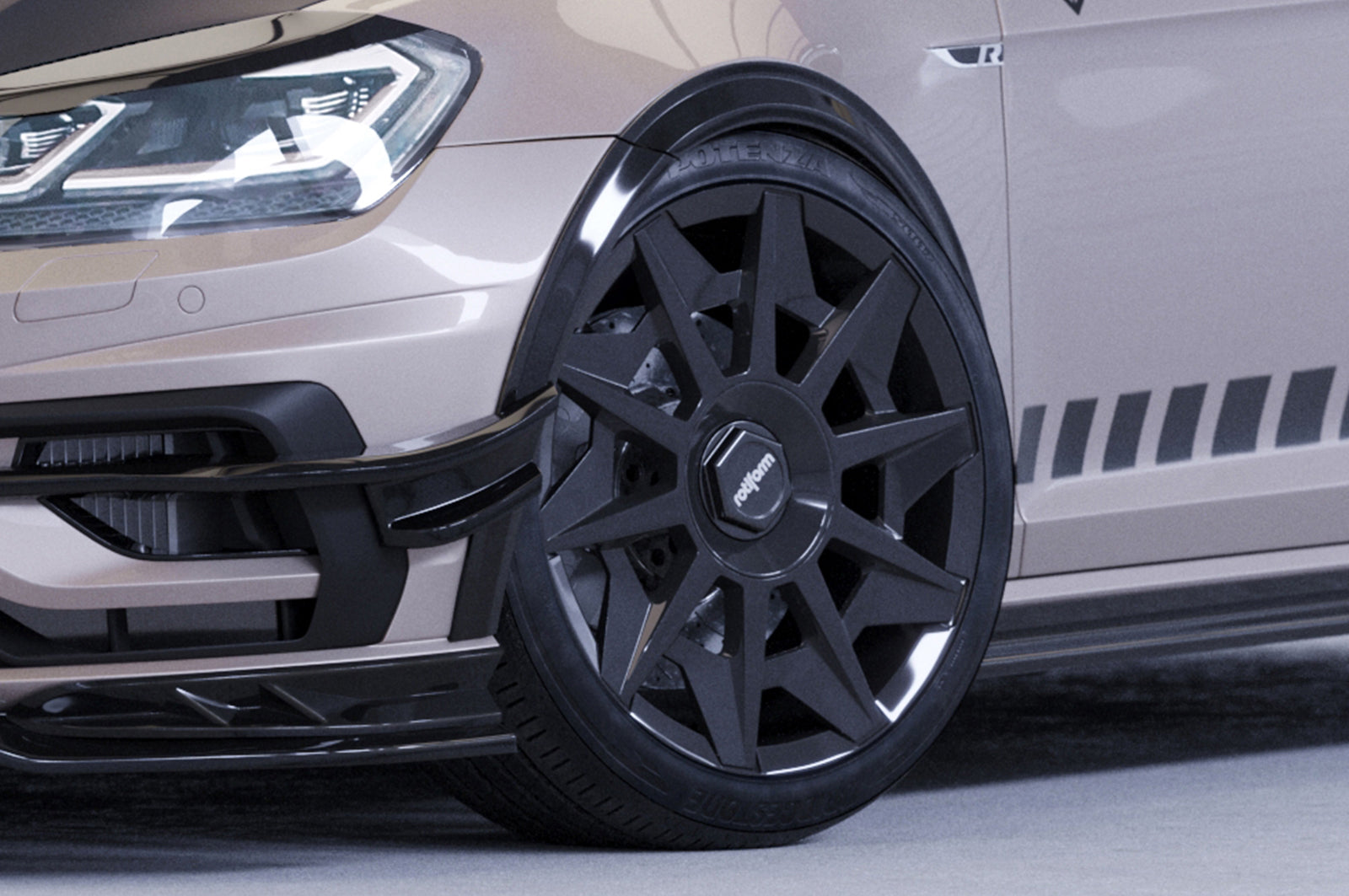 CSR Kotflügelverbreiterung für VW Golf 7 (Typ AU) VB033