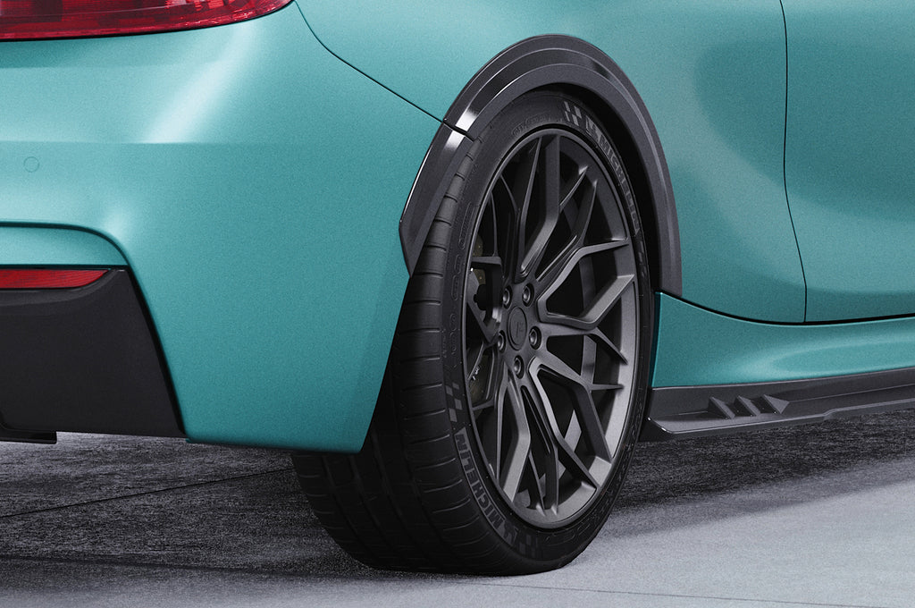 CSR Kotflügelverbreiterung für BMW 2er F22/F23 VB034-L Unlackiert roh (Lackierung erforderlich)
