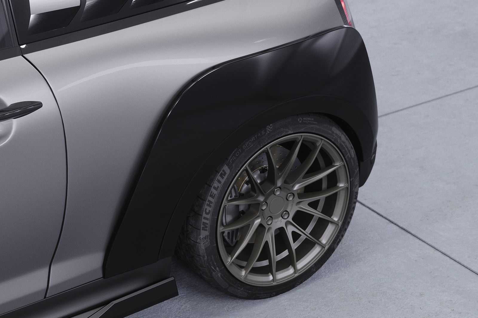 CSR Kotflügelverbreiterung für Mini F56 / F57 VB036