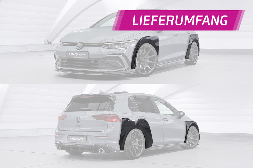 CSR Kotflügelverbreiterung für VW Golf 8 VB038-G