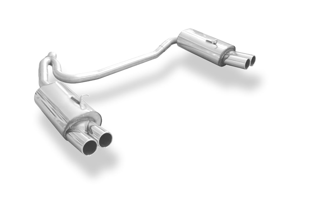 Fox passend fürVolvo C70 I - Coupe & Cabrio Endschalldämpfer Ausgang rechts/links - 2x80 Typ 12 rechts/links