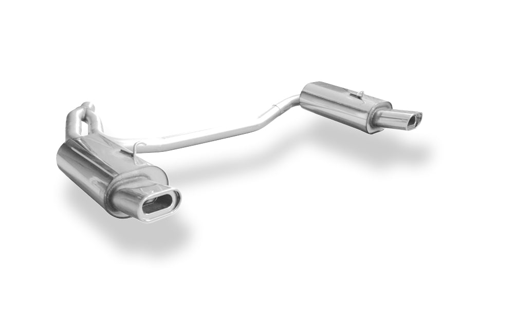Fox passend für Volvo C70 I - Coupe & Cabrio Endschalldämpfer Ausgang rechts/links - 135x80 Typ 53 rechts/links