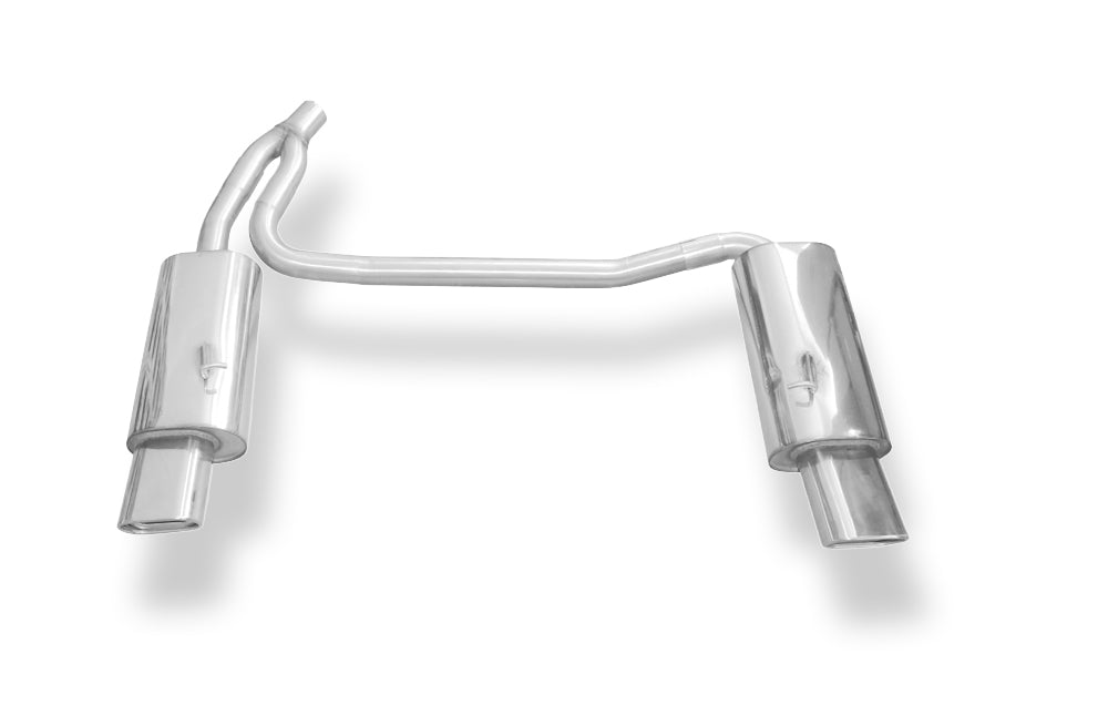 Fox passend fürVolvo C70 I - Coupe & Cabrio Endschalldämpfer Ausgang rechts/links - 135x80 Typ 53 rechts/links