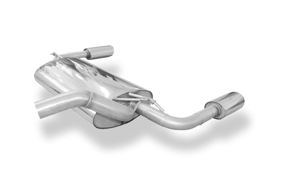 Fox passend fürVolvo C70 II - Cabrio Endschalldämpfer quer Ausgang rechts/links - 115x85 Typ 32 rechts/links