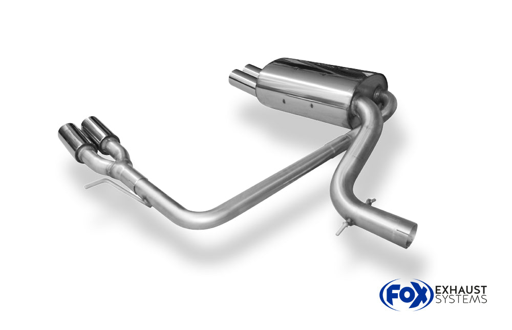 Fox passend fürVolvo XC90 Facelift Endschalldämpfer Ausgang rechts/links - 2x76 Typ 13 rechts/links