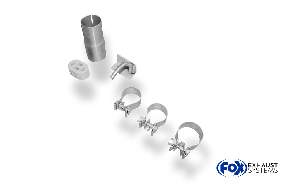 Fox passend fürVolvo XC90 Facelift Endschalldämpfer Ausgang rechts/links - 2x76 Typ 13 rechts/links