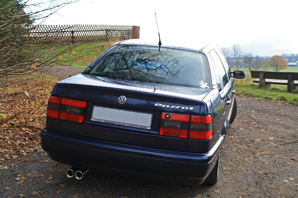 Fox passend für VW Passat 35i - Bj. ab 10/93` Endschalldämpfer - 2x80 Typ 13