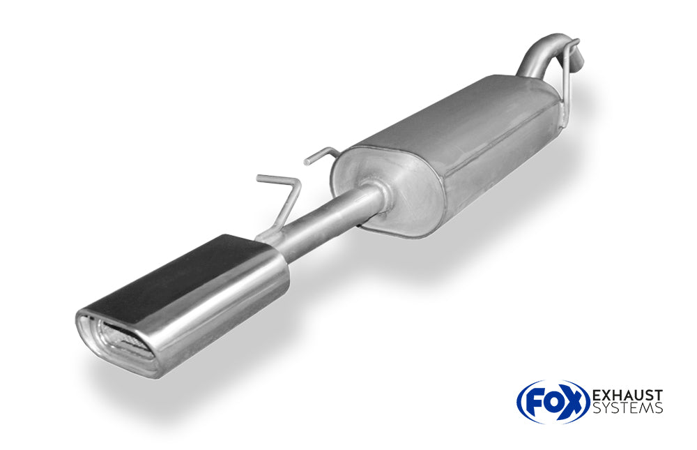Fox passend fürVW Passat 35i - Bj. ab 10/93` Endschalldämpfer - 135x80 Typ 53