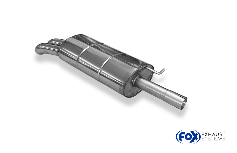 Fox passend fürVW Passat 3B/ 3BG Endschalldämpfer - 2x63 Typ 28