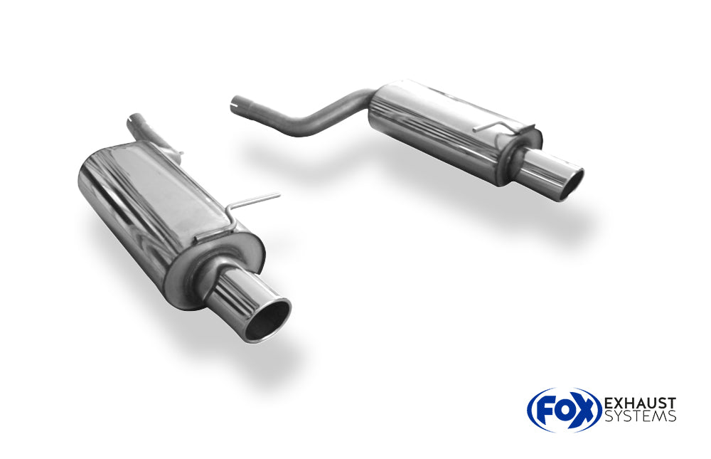 Fox passend fürVW Passat 3B/ 3BG 4-Motion Endschalldämpfer rechts/links - 1x100 Typ 16 rechts/links