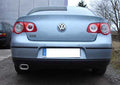 Fox passend für VW Passat 3C Endschalldämpfer - 135x80 Typ 53
