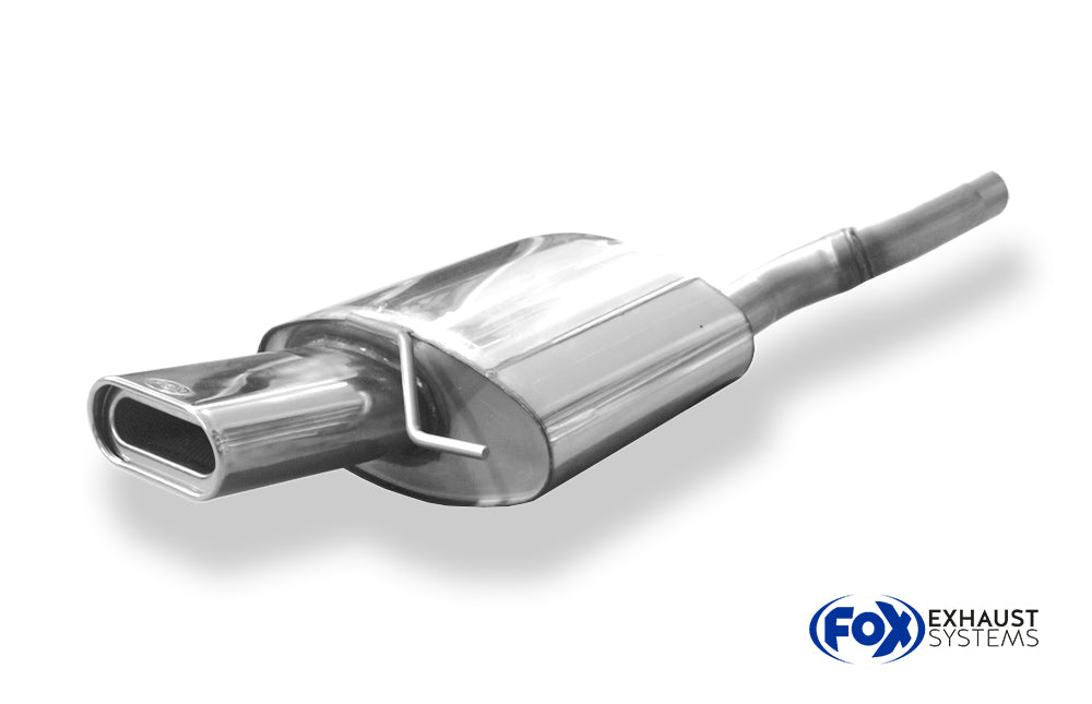 Fox passend fürVW Passat 3C Endschalldämpfer - 135x80 Typ 53