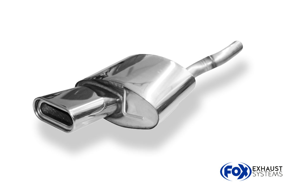 Fox passend fürVW Passat 3C/ 3C CC Endschalldämpfer Ø63,5mm - 160x80 Typ 53